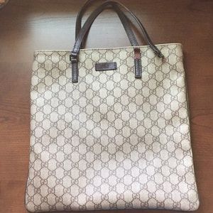 Authentic Leather Gucci Bag